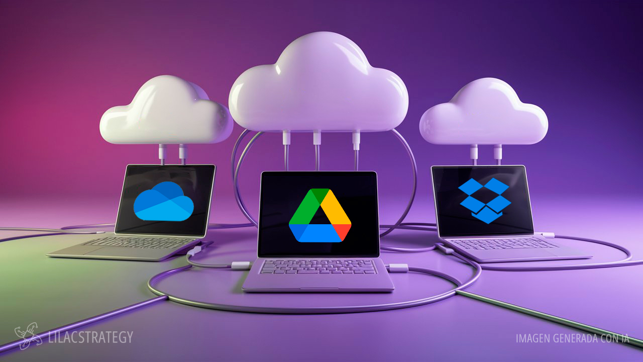3 opciones de almacenamiento en la nube