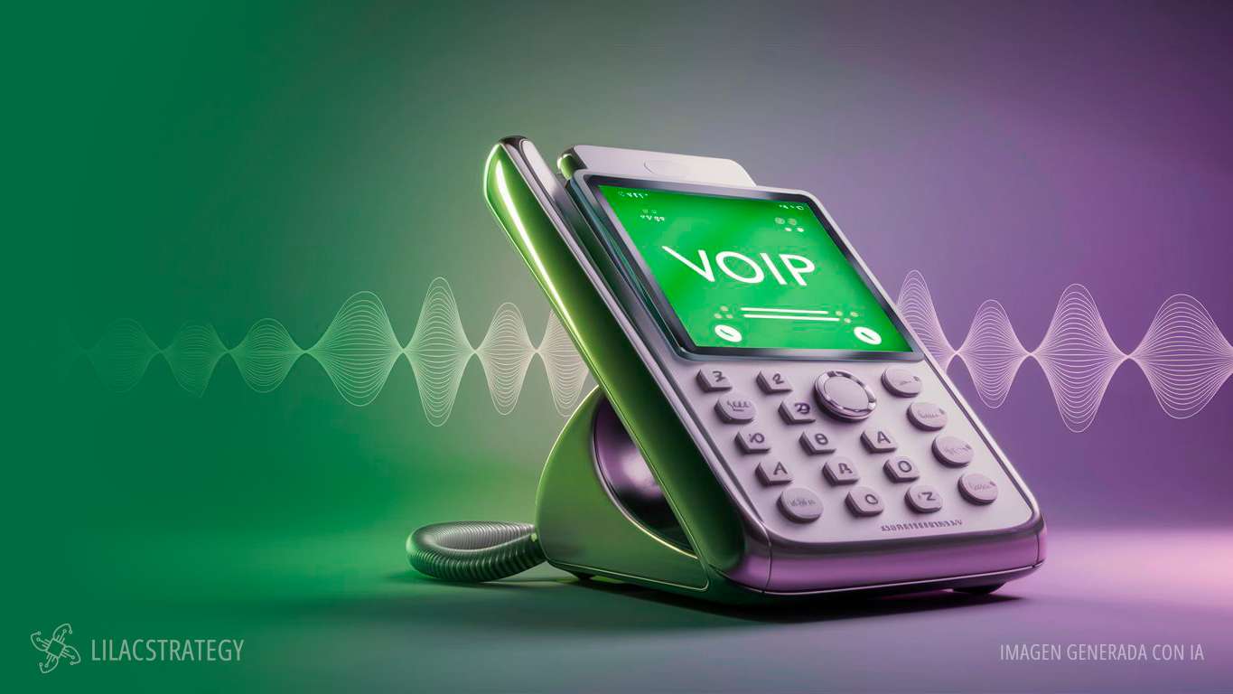 Telefono VoIP generado por IA